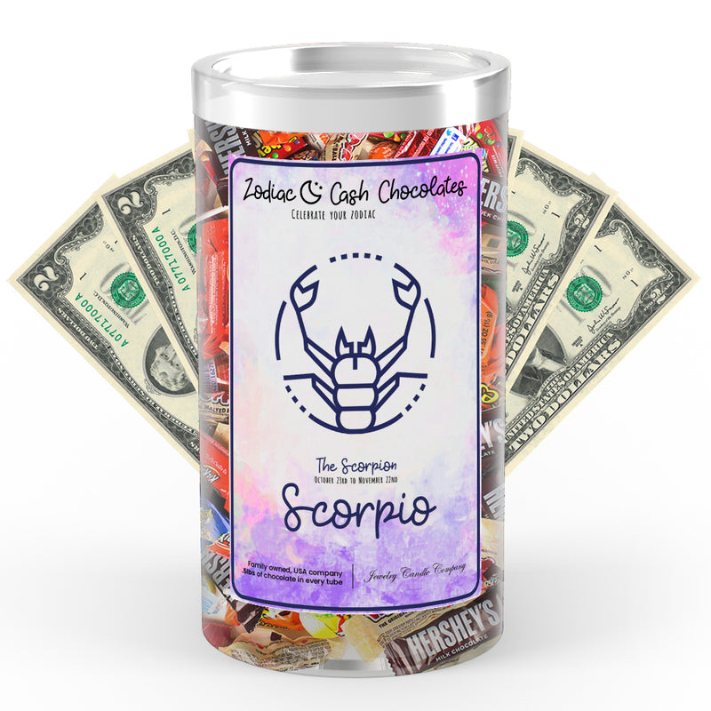 Scorpio Zodiac Cash Chocolates