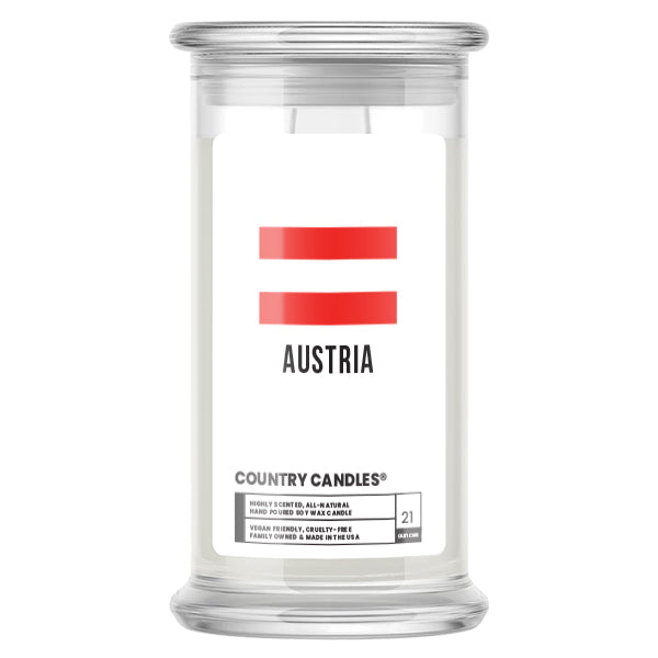 Austria Country Candles