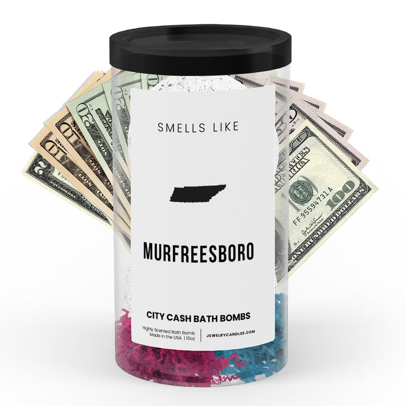 Smells Like Murfreesboro City Cash Bath Bombs