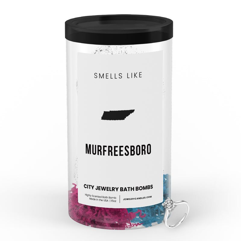 Smells Like Murfreesboro City Jewelry Bath Bombs