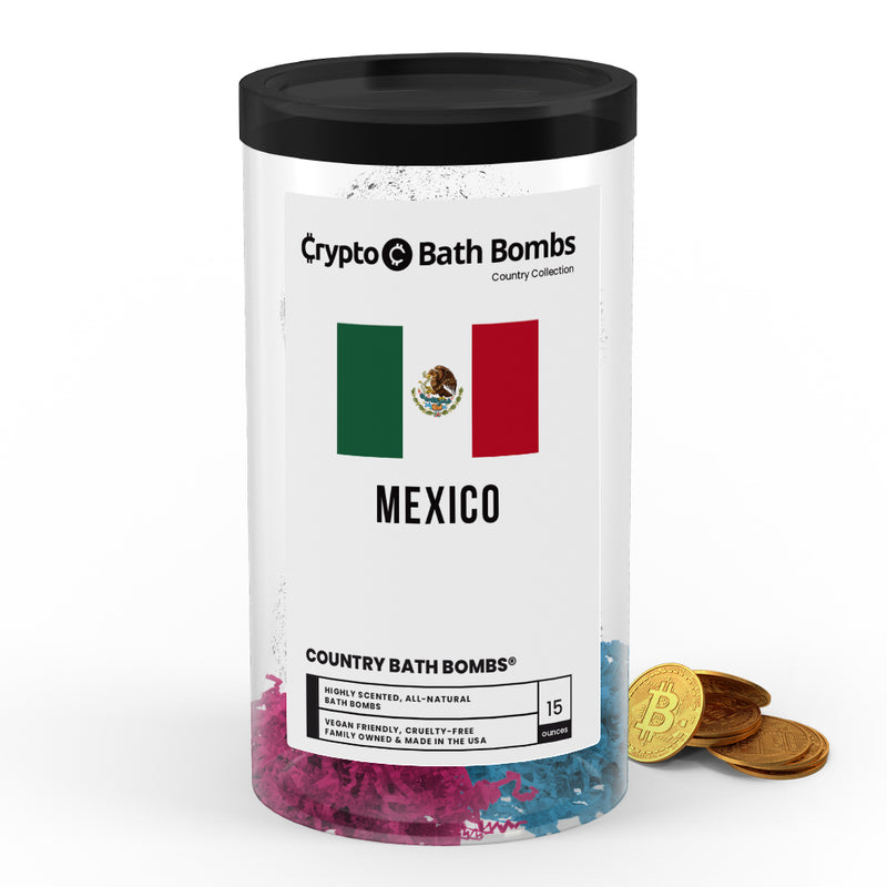 Mexico Country Crypto Bath Bombs