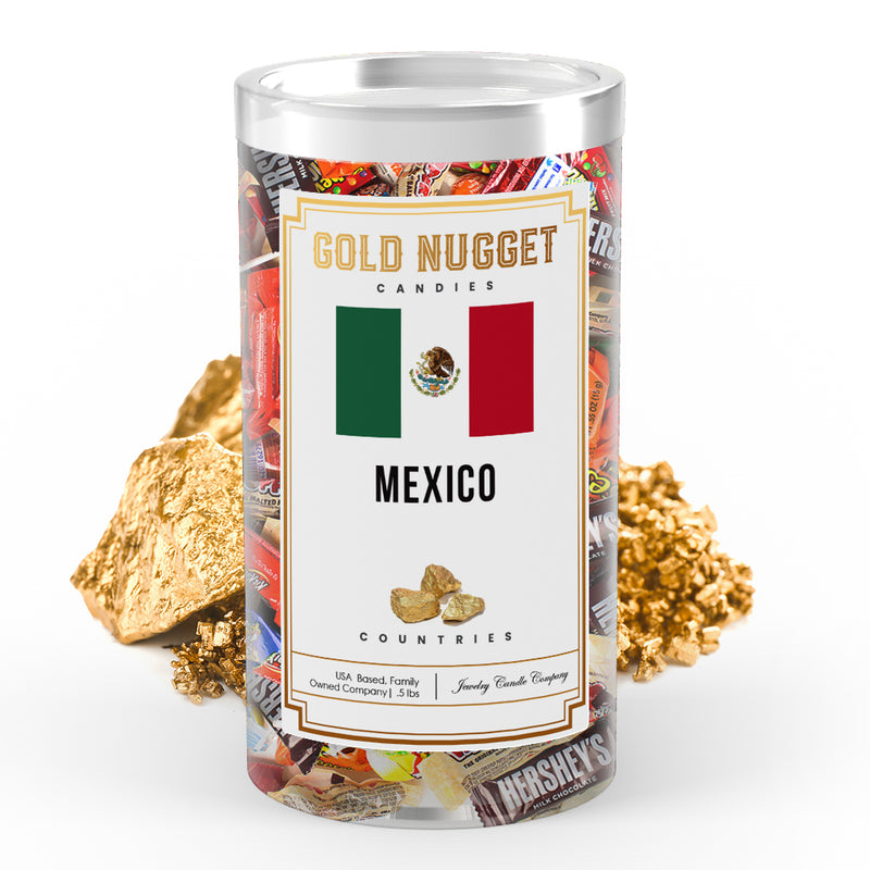 Mexico Countries Gold Nugget Candy