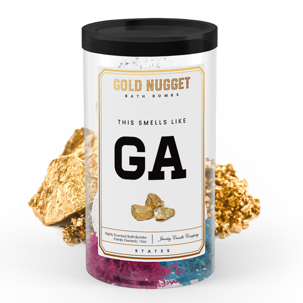 This Smells Like GA State Gold Nugget Bath Bombs