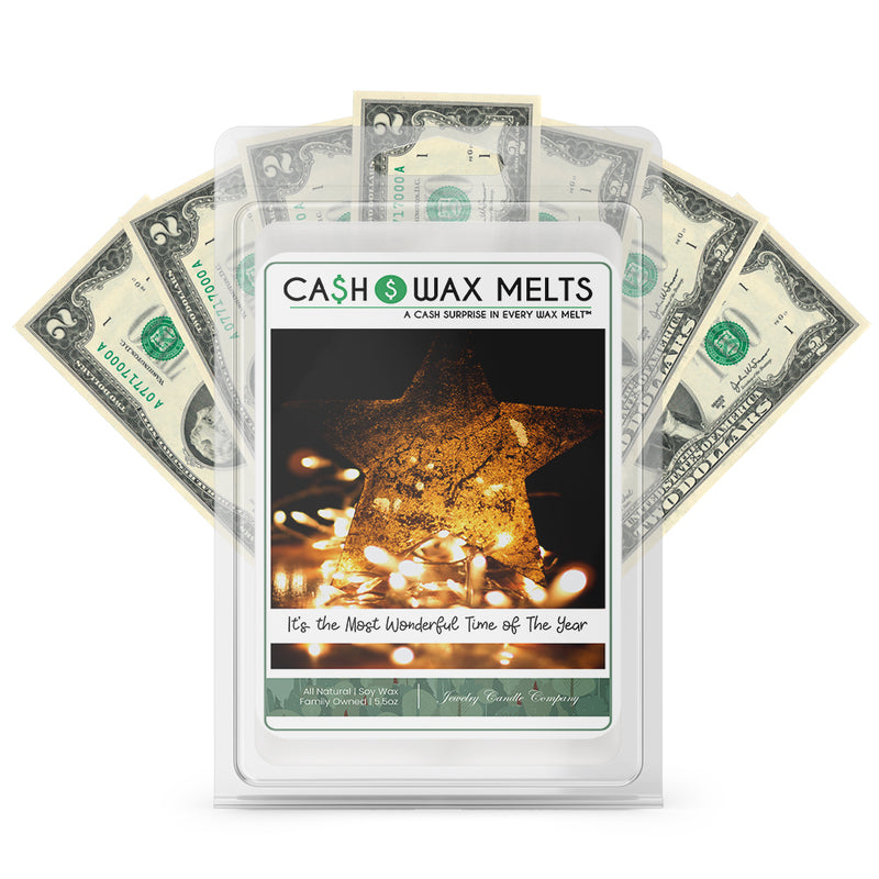 ITS THE MOST WONDERFUL TIME OF THE YEAR Cash Wax Melt