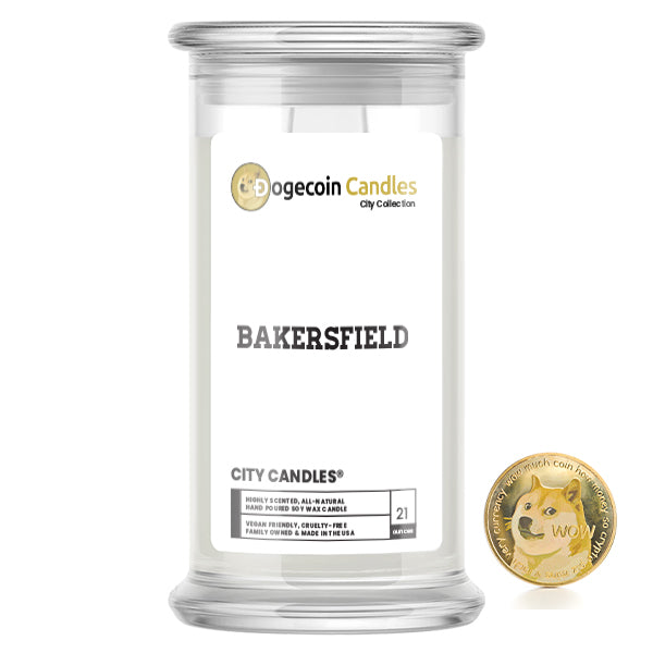 Bakersfield City DogeCoin Candles