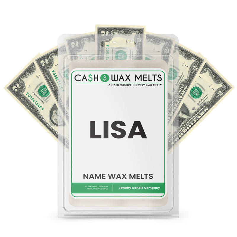 LISA Name Cash Wax Melts