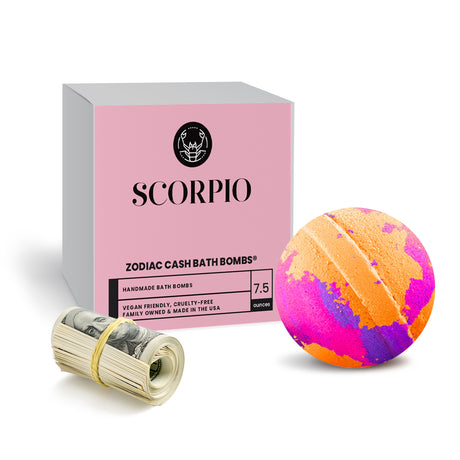 Scorpio Zodiac Cash Bath Bomb