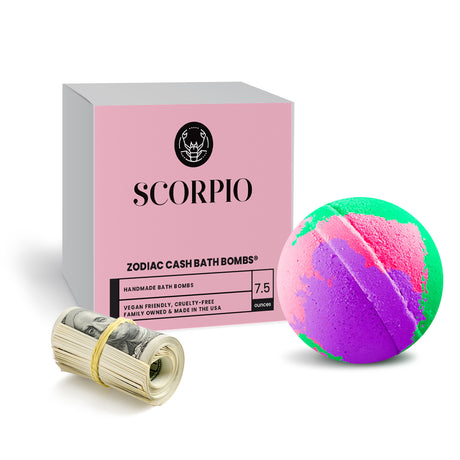 Scorpio Zodiac Cash Bath Bomb