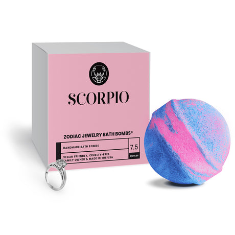 Scorpio Zodiac Jewelry Bath Bomb