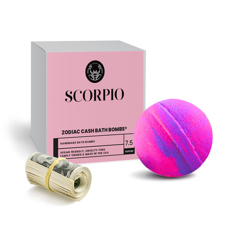 Scorpio Zodiac Cash Bath Bomb