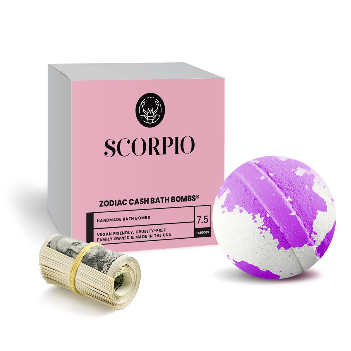 Scorpio Zodiac Cash Bath Bomb