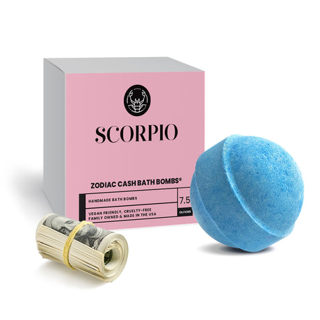 Scorpio Zodiac Cash Bath Bomb