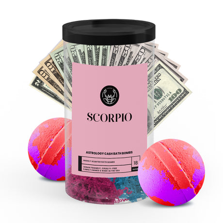 Scorpio Astrology Cash Bath Bombs