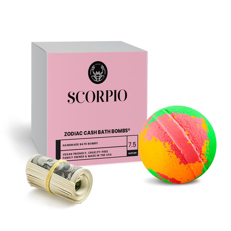 Scorpio Zodiac Cash Bath Bomb