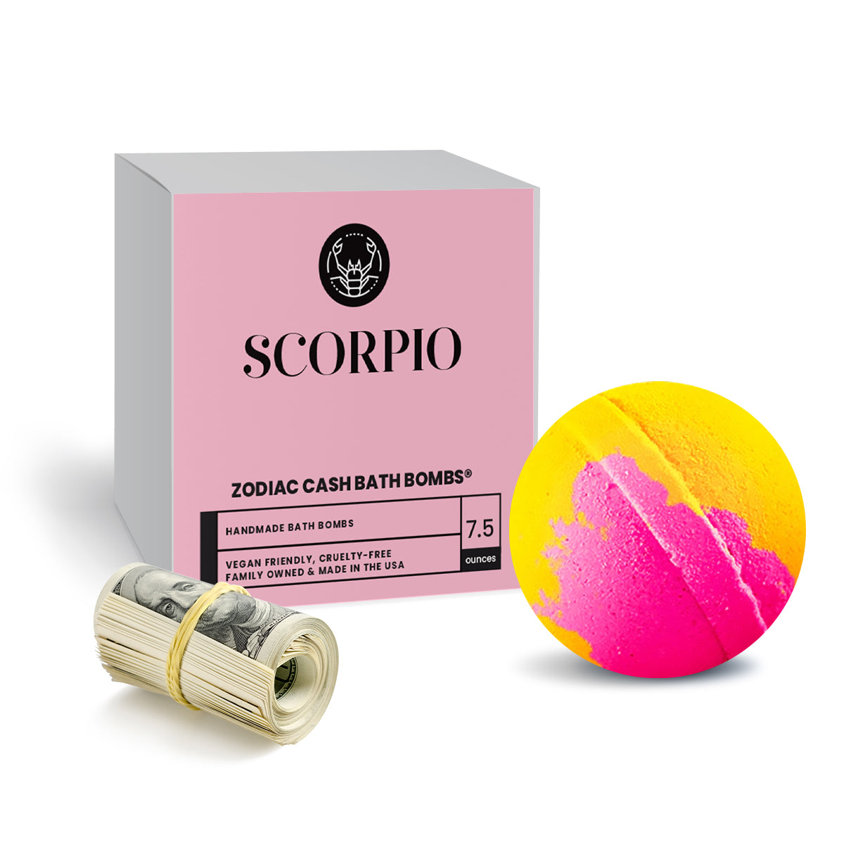 Scorpio Zodiac Cash Bath Bomb
