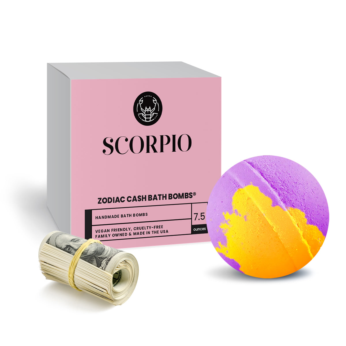 Scorpio Zodiac Cash Bath Bomb
