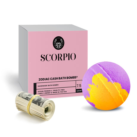 Scorpio Zodiac Cash Bath Bomb