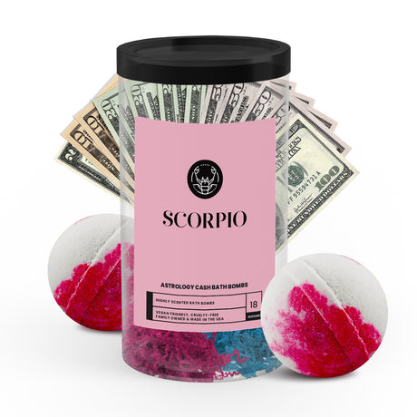 Scorpio Astrology Cash Bath Bombs