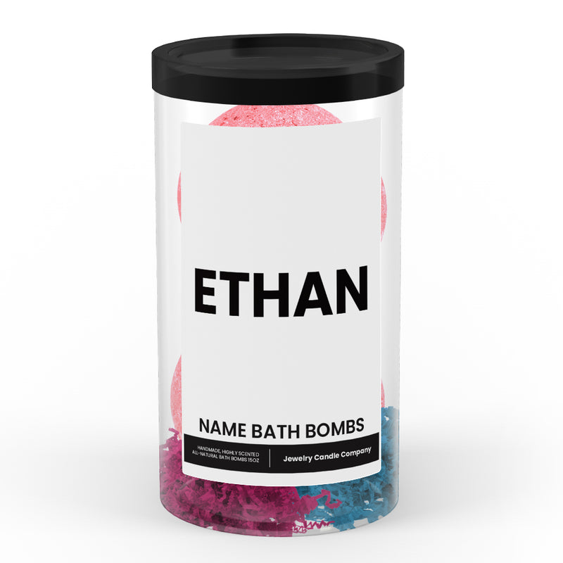 ETHAN Name Bath Bomb Tube