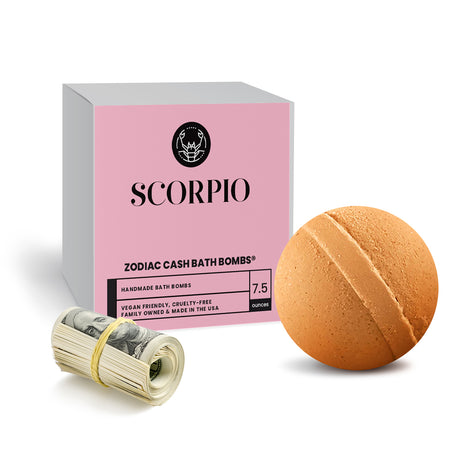 Scorpio Zodiac Cash Bath Bomb