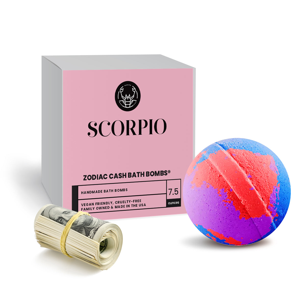 Scorpio Zodiac Cash Bath Bomb