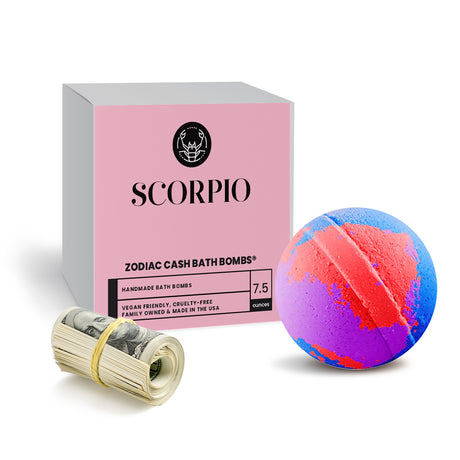 Scorpio Zodiac Cash Bath Bomb