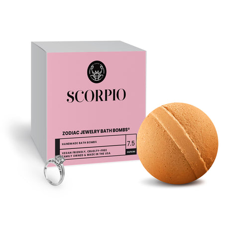 Scorpio Zodiac Jewelry Bath Bomb
