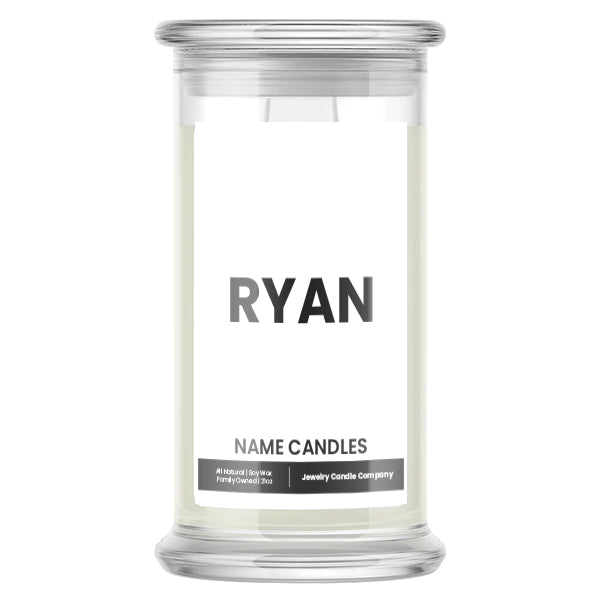 RYAN Name Candles