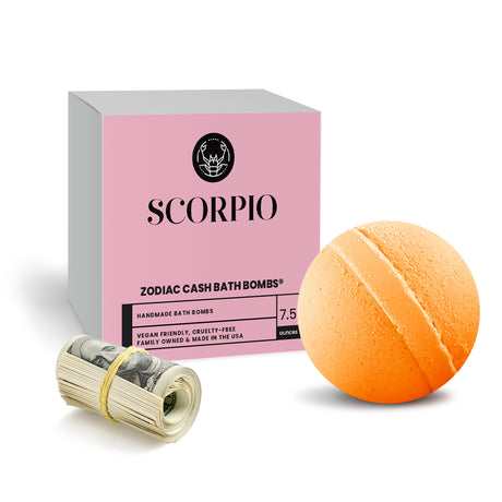 Scorpio Zodiac Cash Bath Bomb