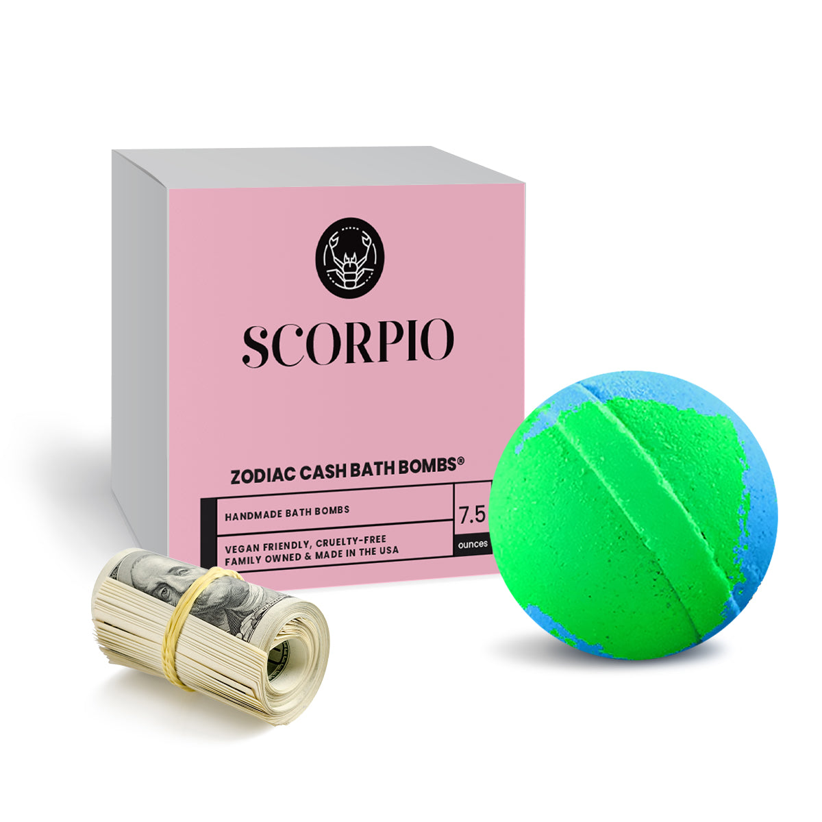 Scorpio Zodiac Cash Bath Bomb