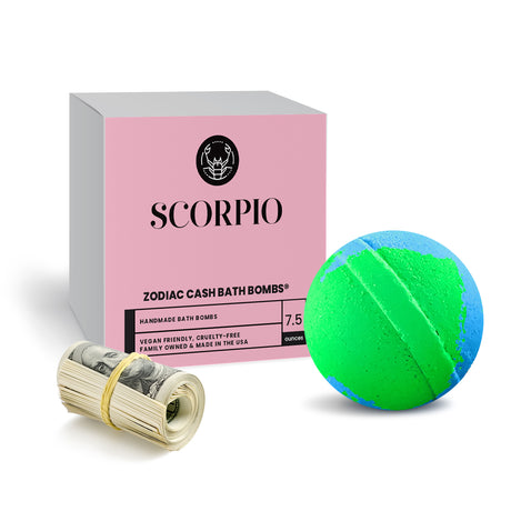 Scorpio Zodiac Cash Bath Bomb
