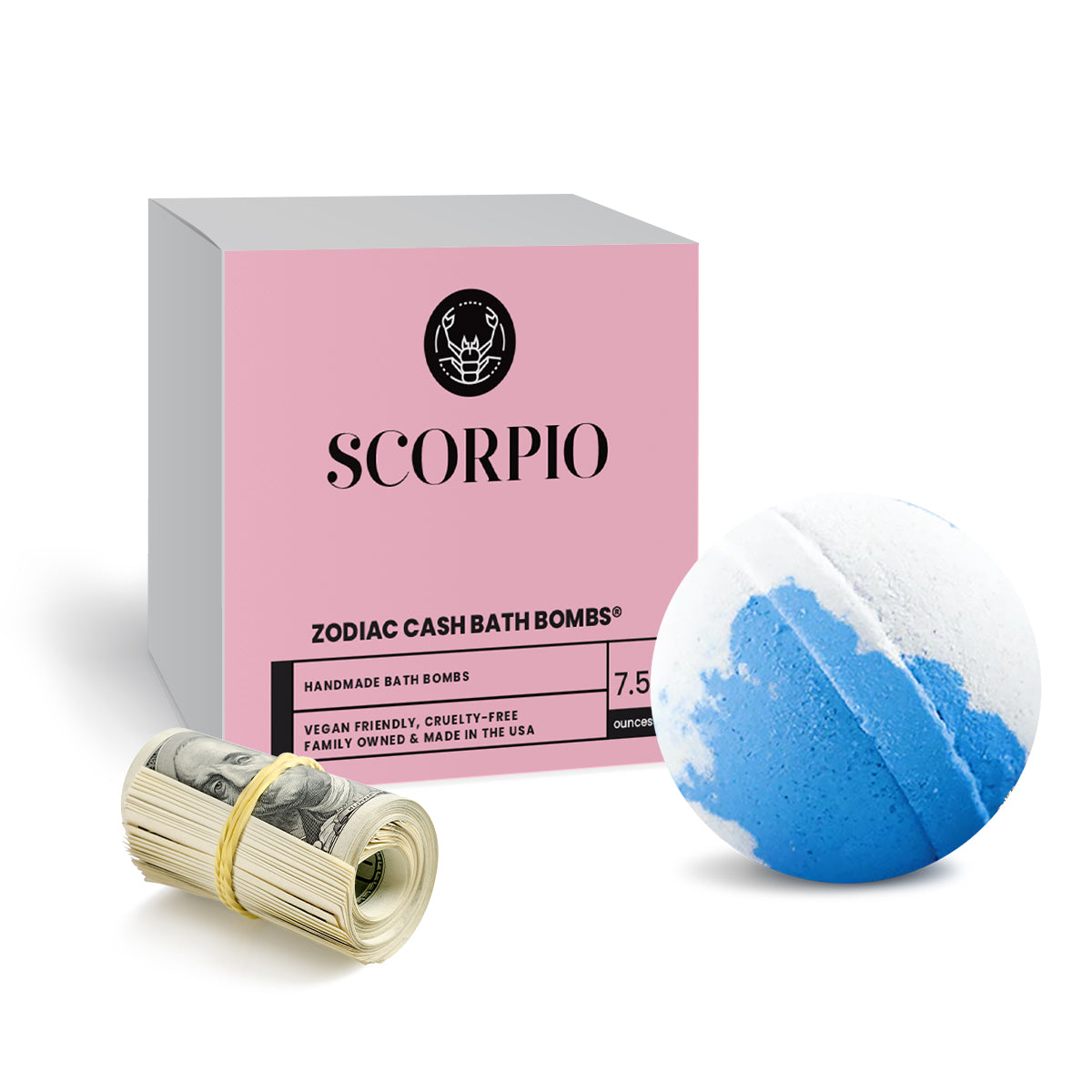 Scorpio Zodiac Cash Bath Bomb