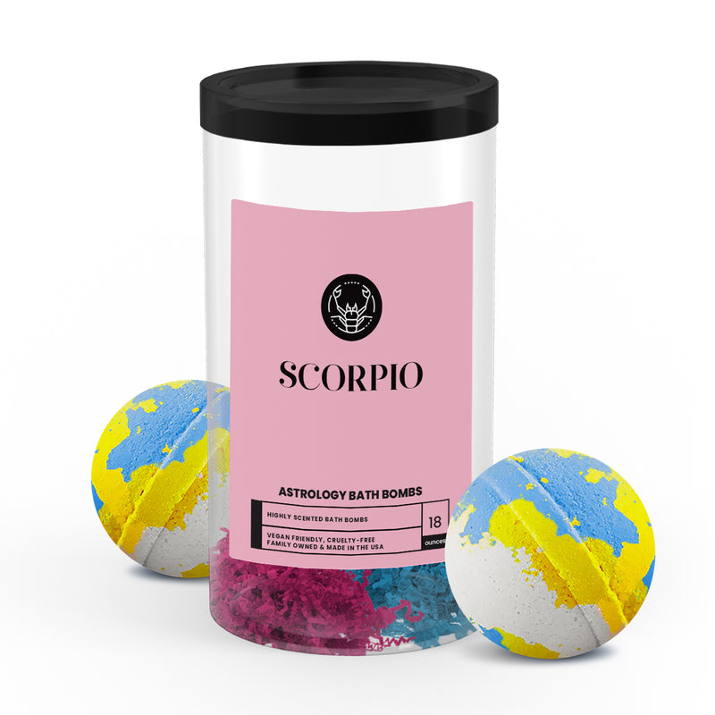 Scorpio Astrology Bath Bombs