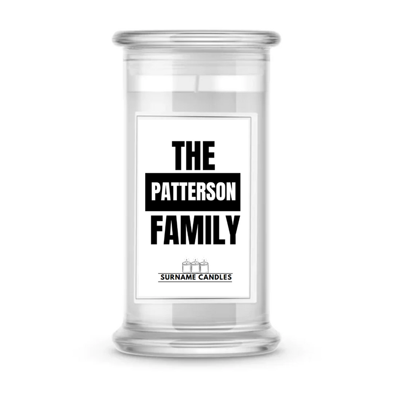 The Patterson Family | Surname Candles