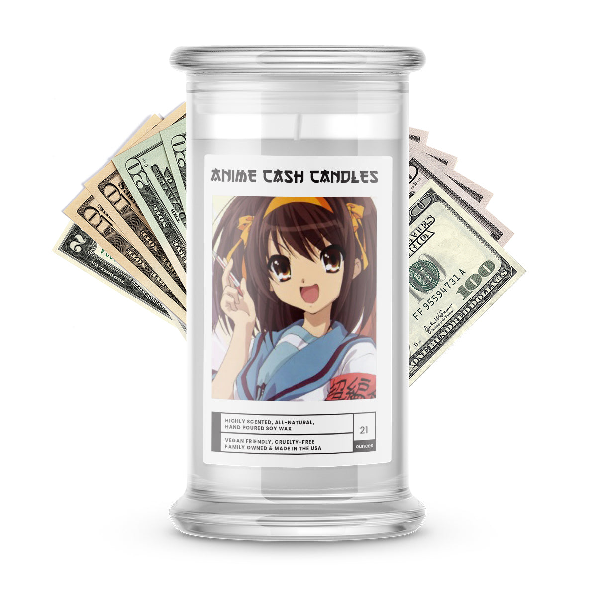 Suzumiya, Haruhi | Anime Cash Candle
