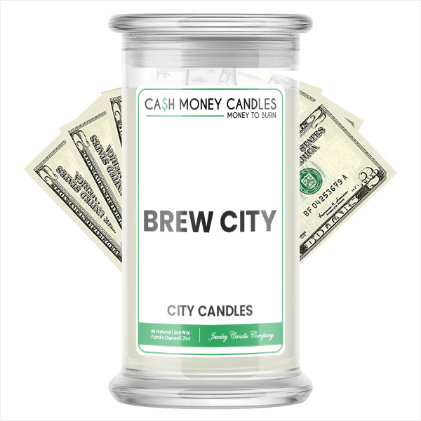 Brew City Cash Candle