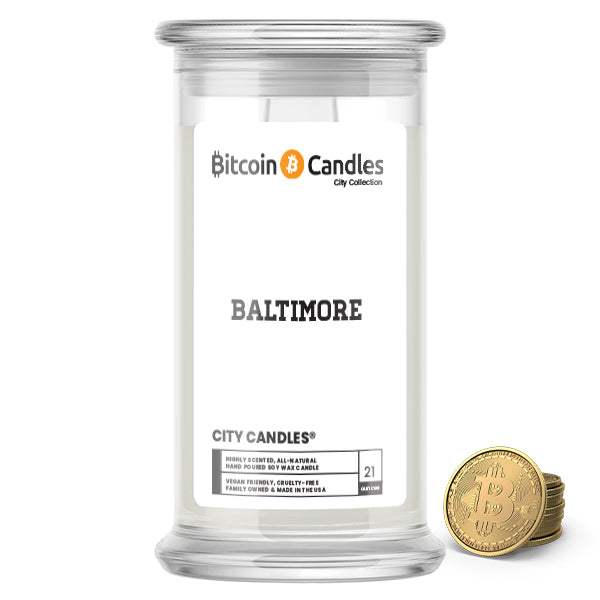 Baltimore City Bitcoin Candles