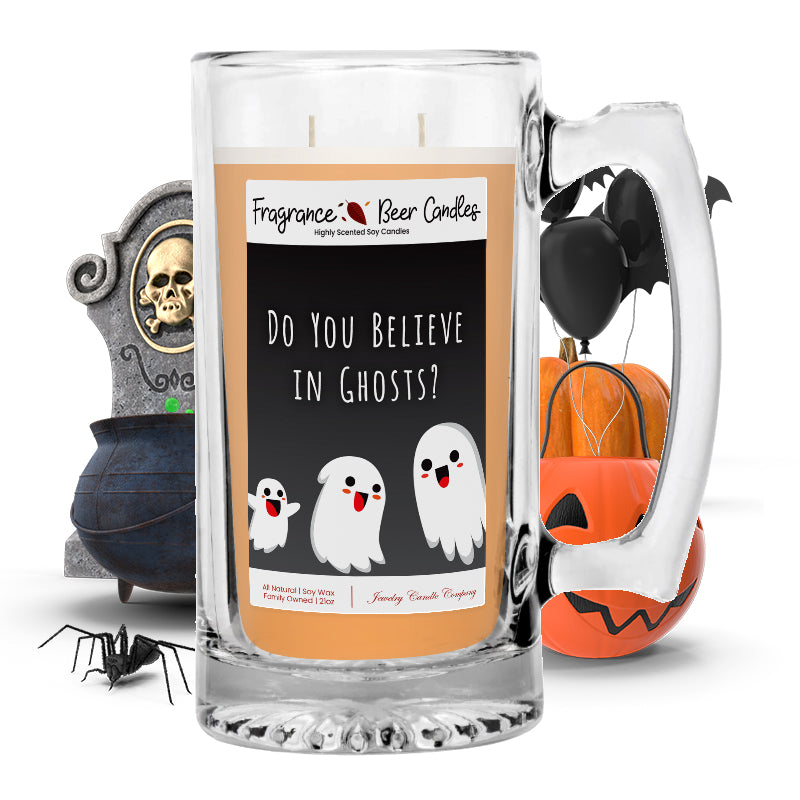 Do you believe in ghosts? Fragrance Beer Candle