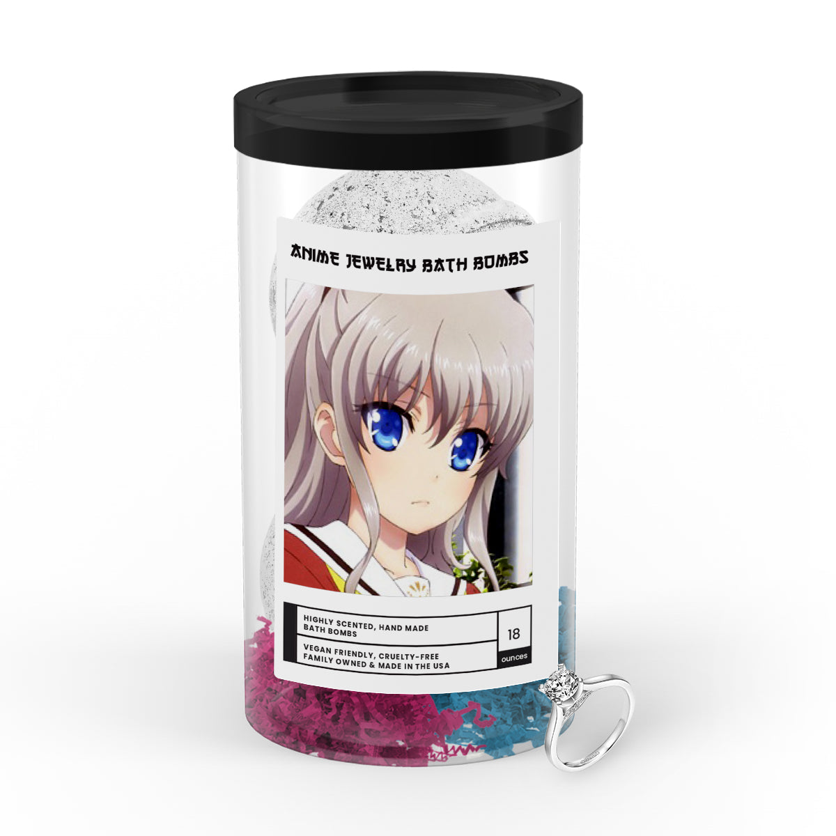 Tomori, Nao (友利 奈緒) | Anime Jewelry Bath Bombs