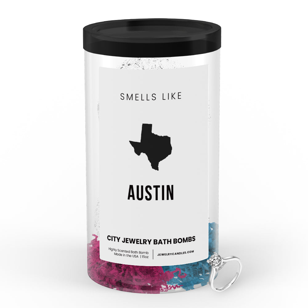 Smells Like Austin City Jewelry Bath Bombs