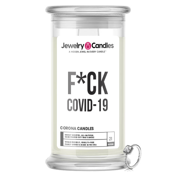 F*ck Covid-19 Jewelry Candle