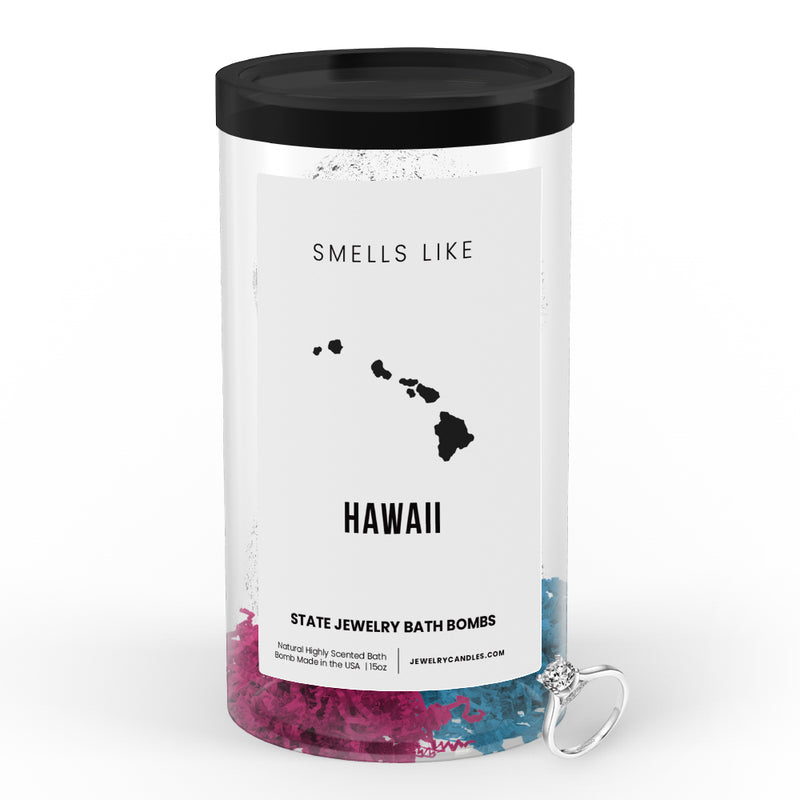 Smells Like Hawaii State Jewelry Bath Bombs