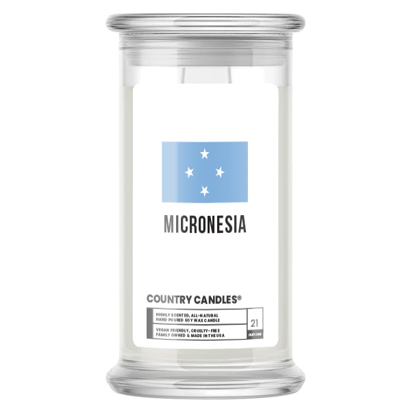 Micronesia Country Candles