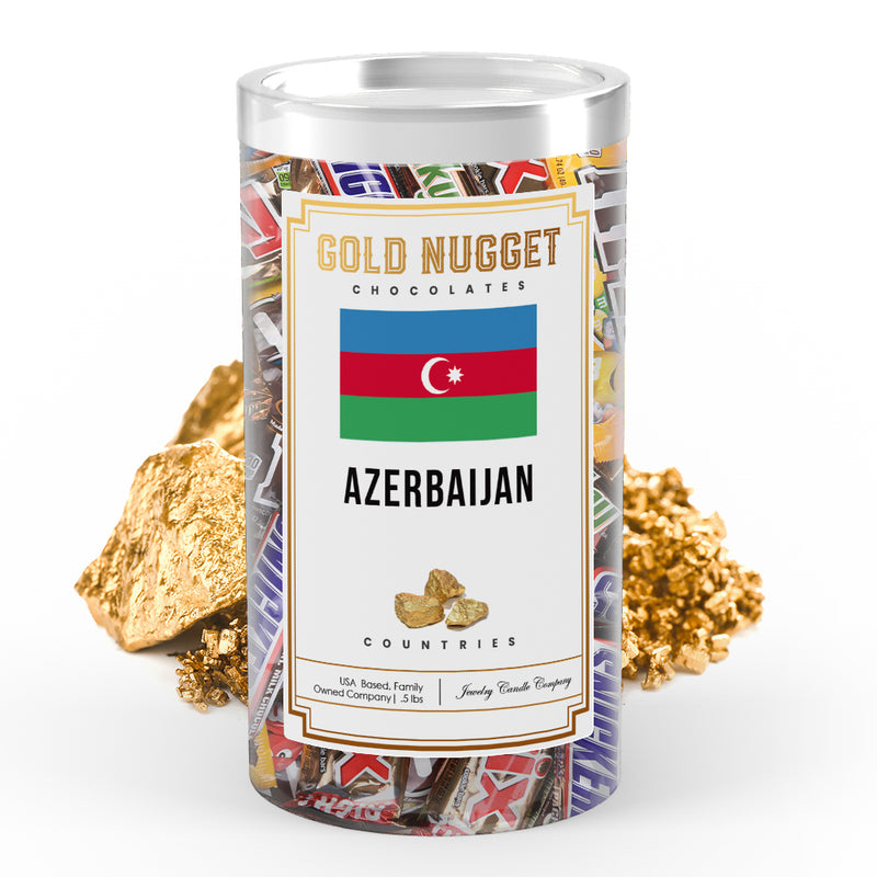 Azerbaijan Countries Gold Nugget Chocolates