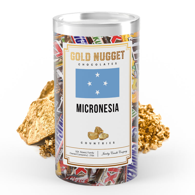 Micronesia Countries Gold Nugget Chocolates