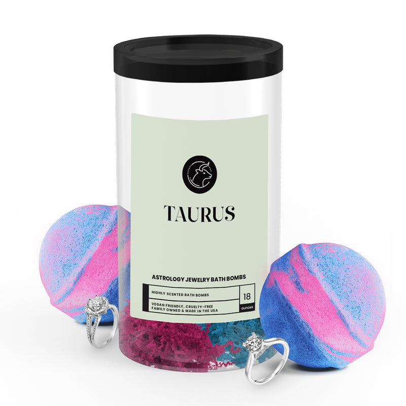 Taurus Astrology Jewelry Bath Bombs
