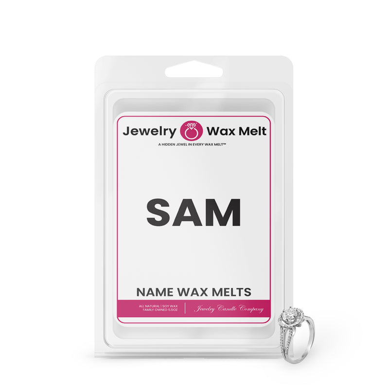 SAM Name Jewelry Wax Melts