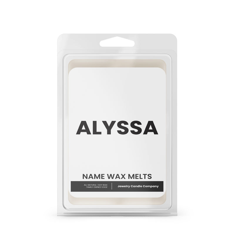 ALYSSA Name Wax Melts