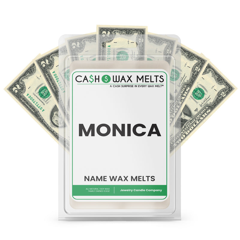 MONICA Name Cash Wax Melts