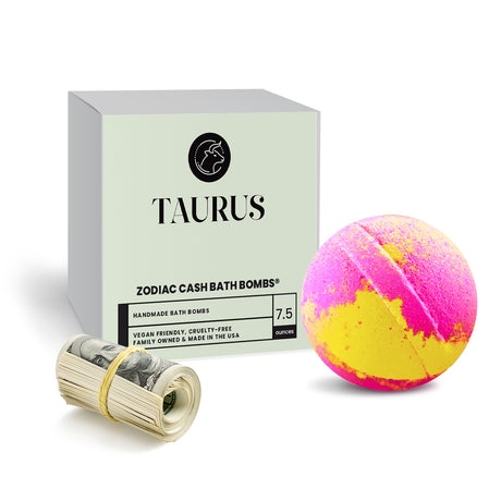 Taurus Zodiac Cash Bath Bomb